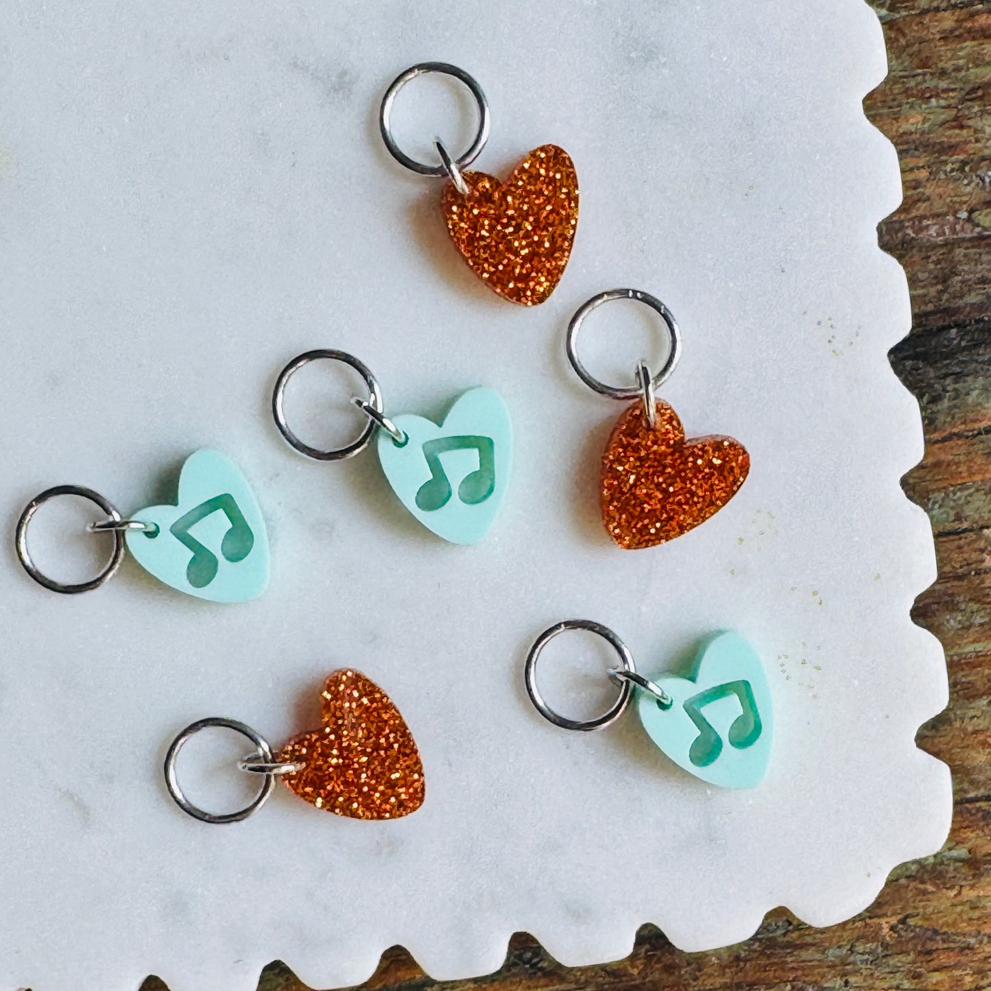 Showgirl Stitch Markers