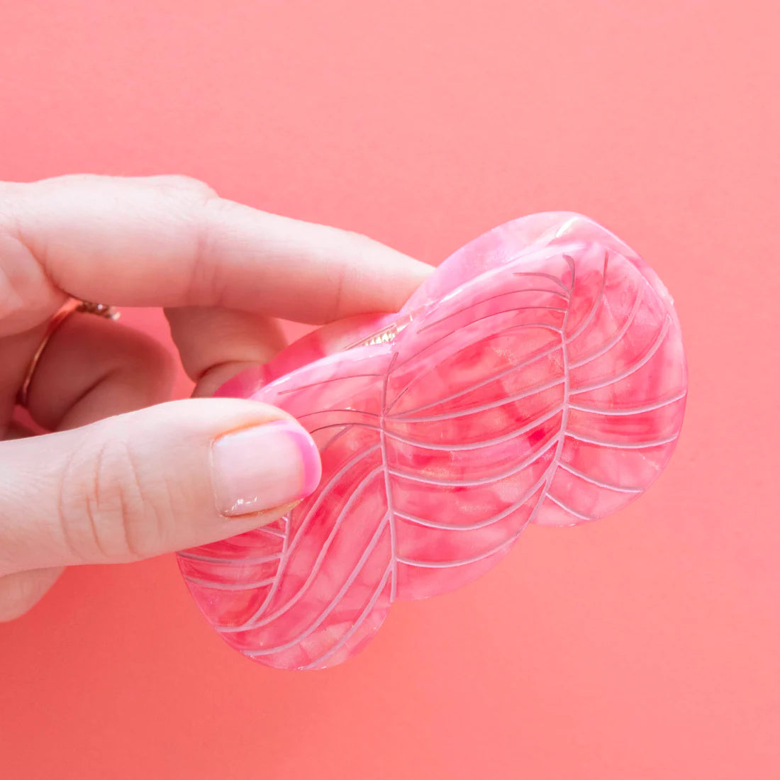 Pink Yarn Hair Clip by Sarah Hearts ♥︎ PREORDER ♥︎