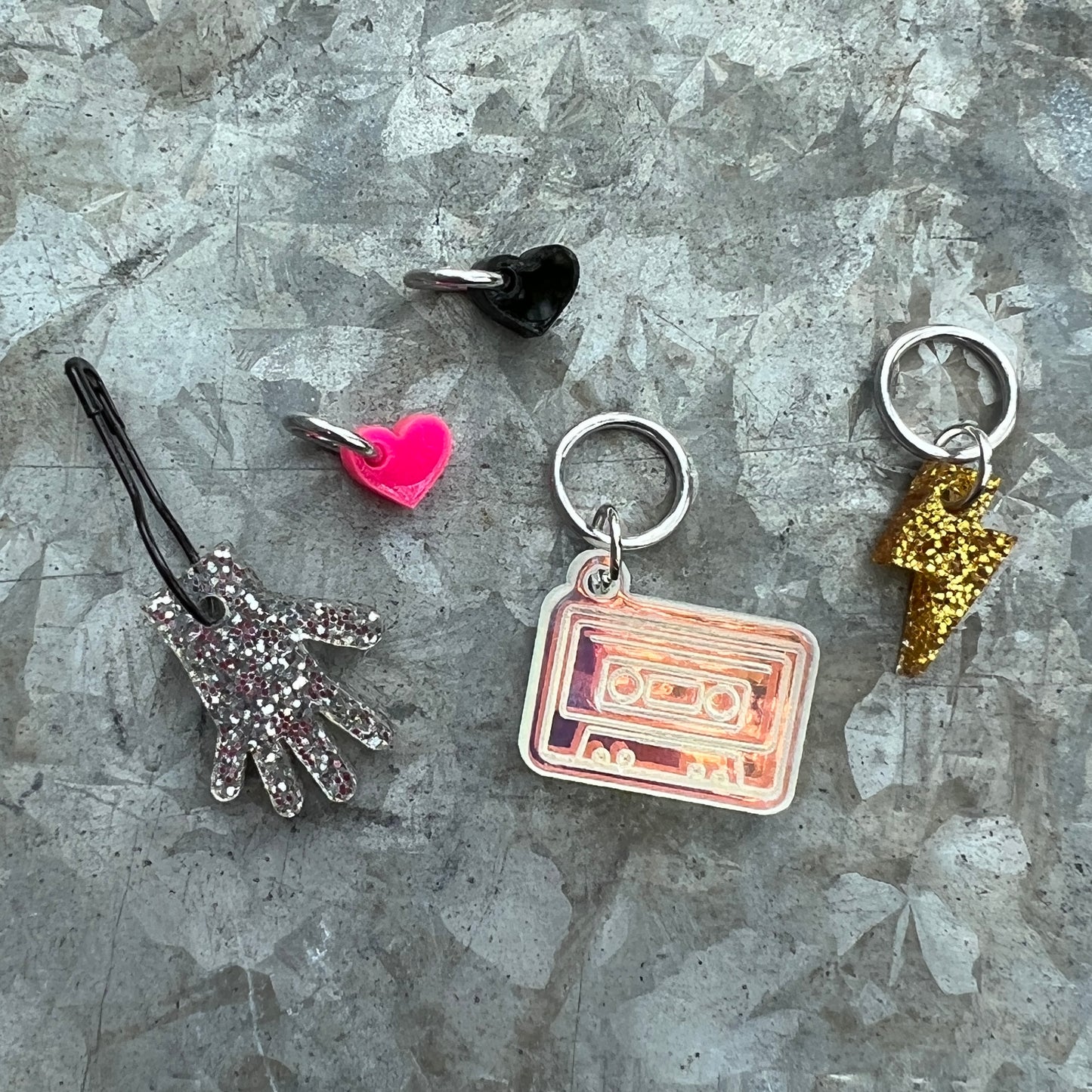 80's Stitch Marker Sampler