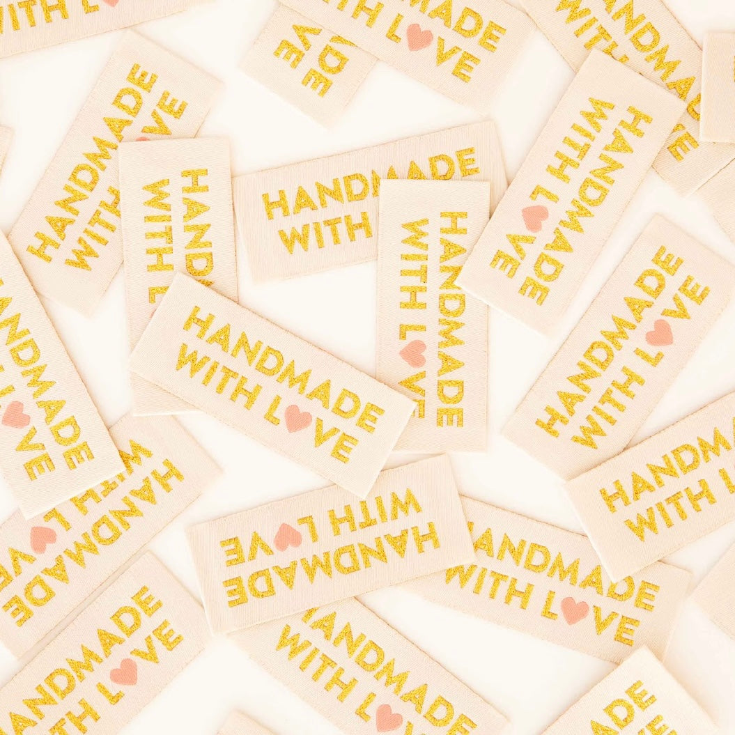 Handmade with Love Tags by Sarah Hearts
