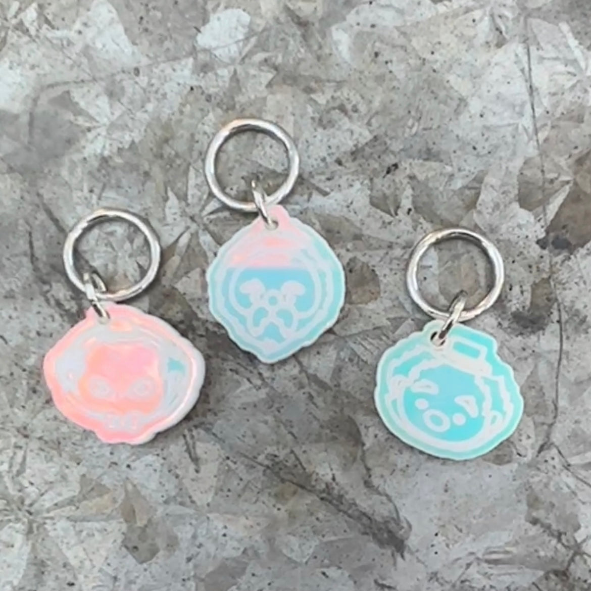 Hitching Ghosts Stitch Markers