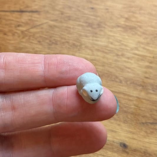 Teeny Clay Mouse ★ New but Found