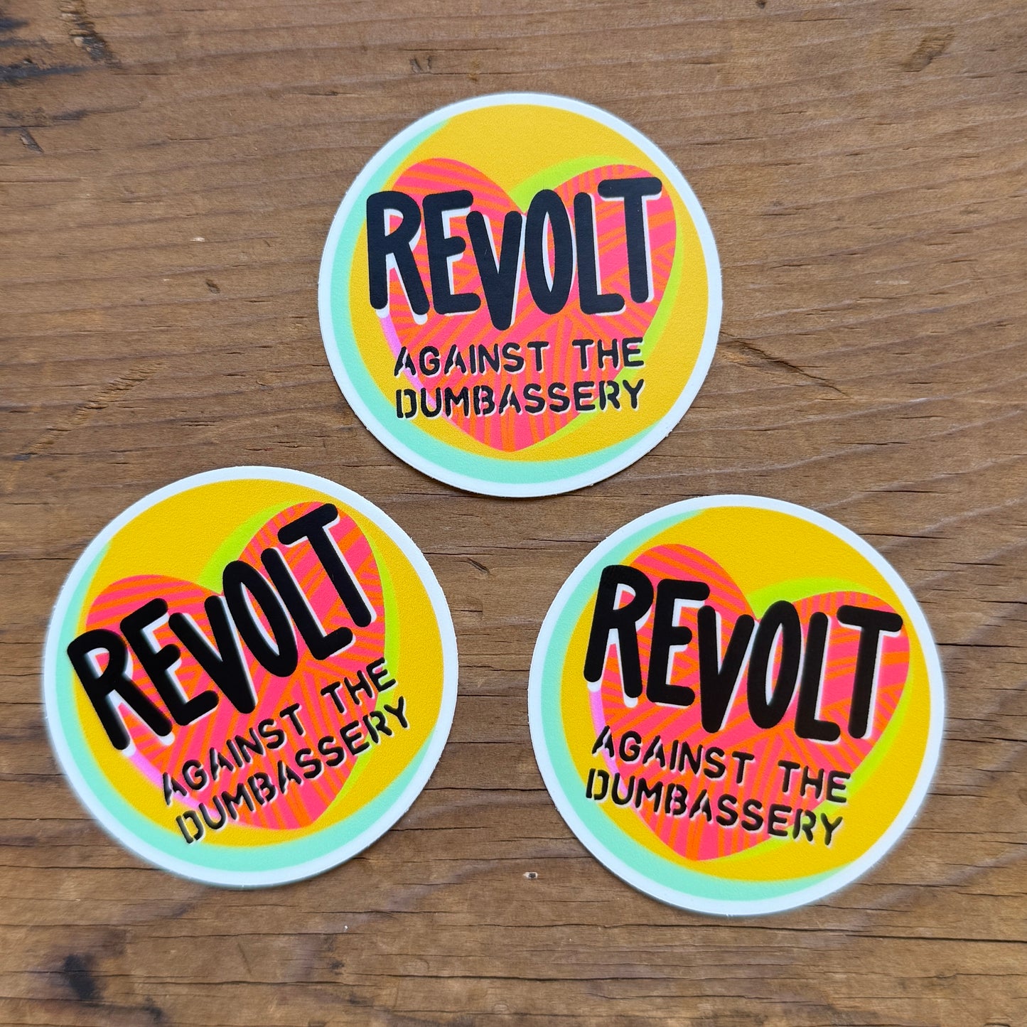 Revolt Sticker