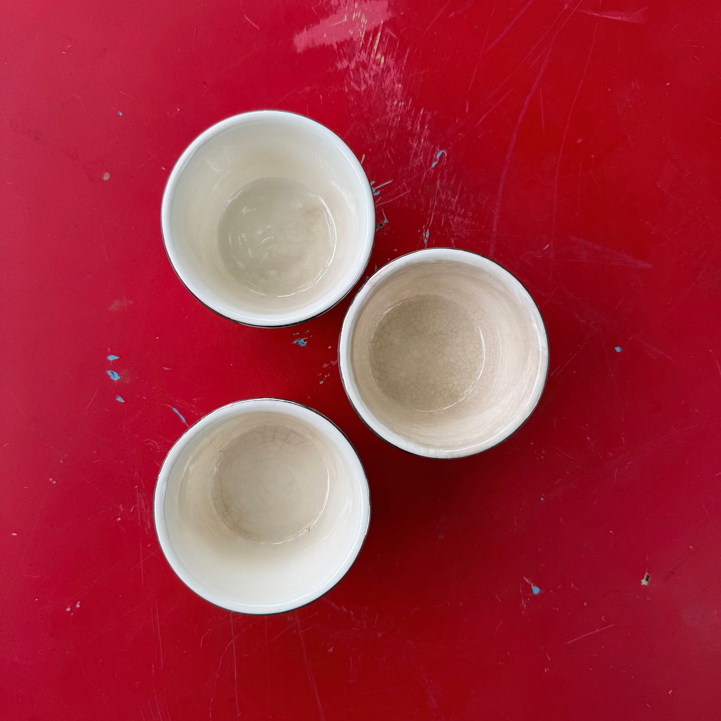 Harker Custard Cups ★ Vintage