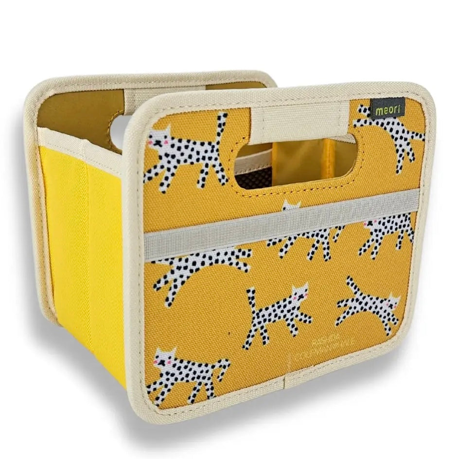 Meori x Ruby Star Mini Foldable Storage Cube ★ Snow Leopard
