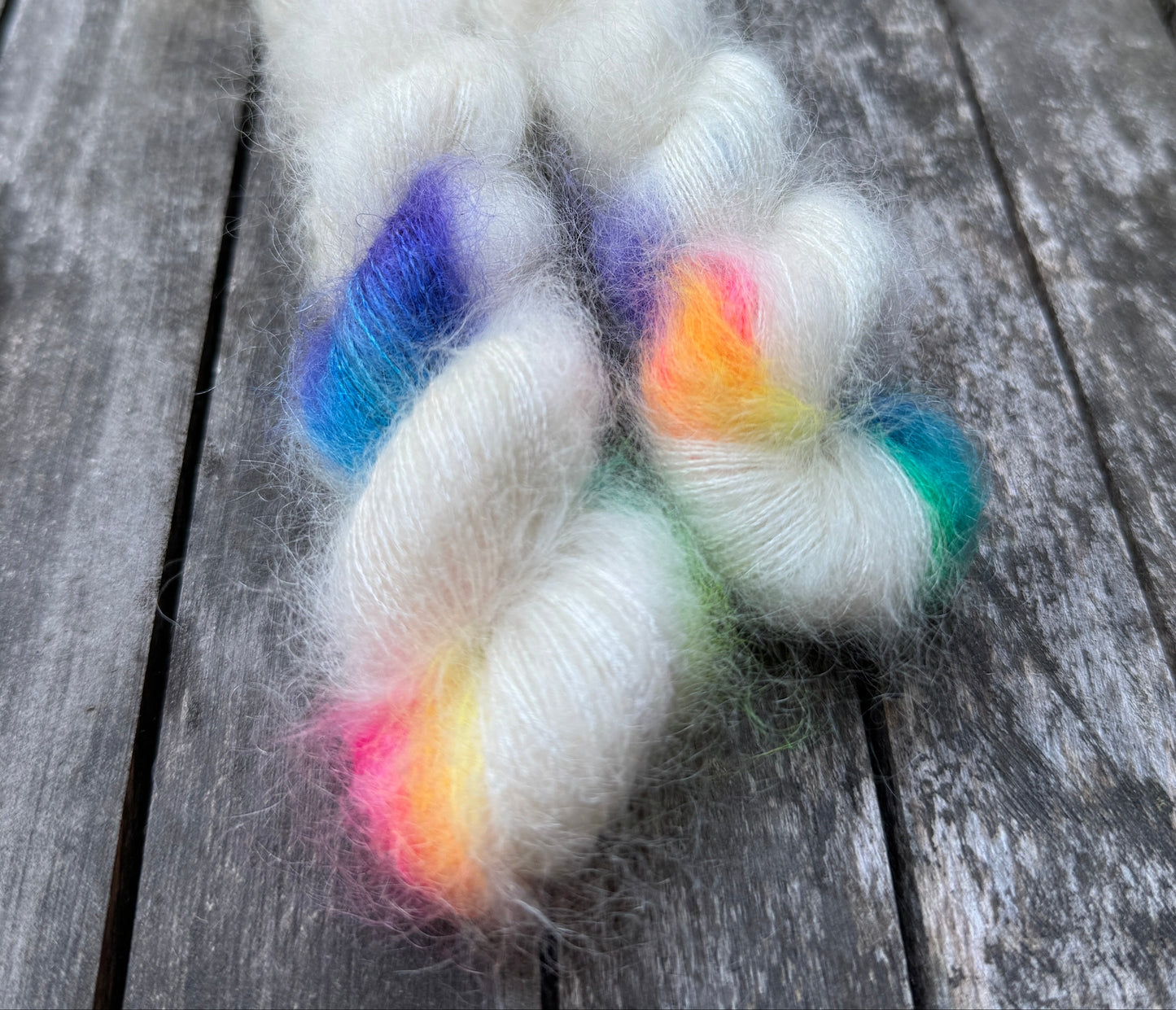 Rainbows + Clouds Fluff Mini