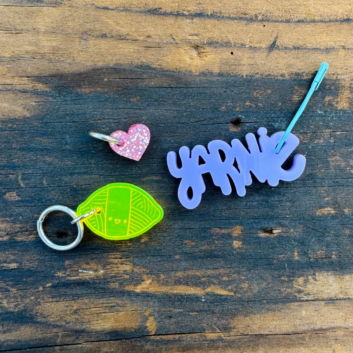 14th Anniversary Stitch Marker Sampler