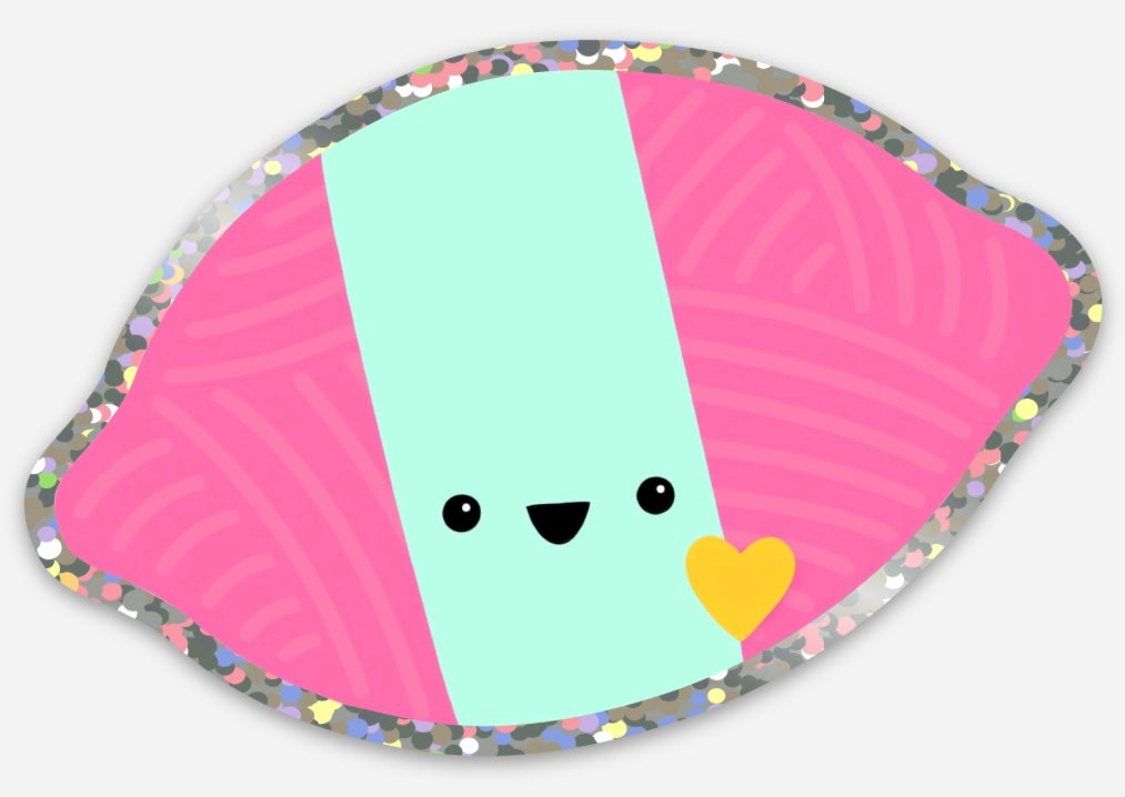 Pink Lemon Sticker