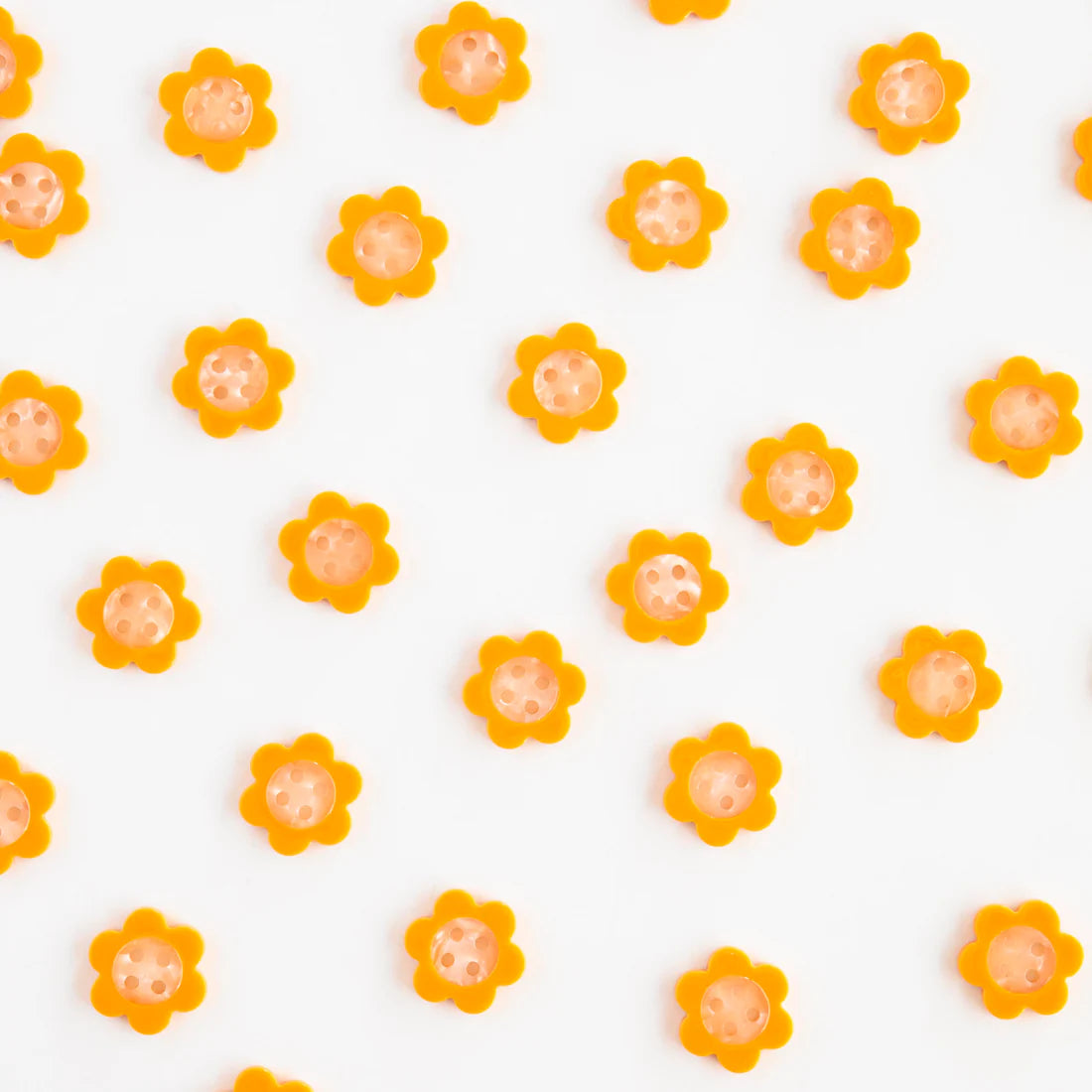 Yellow Daisy Buttons by Sarah Hearts (Small)