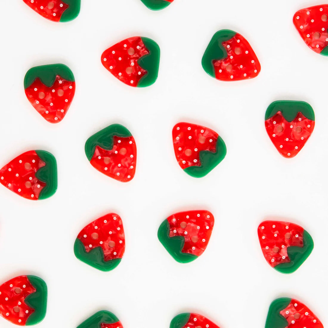 Strawberry Buttons by Sarah Hearts (Large)