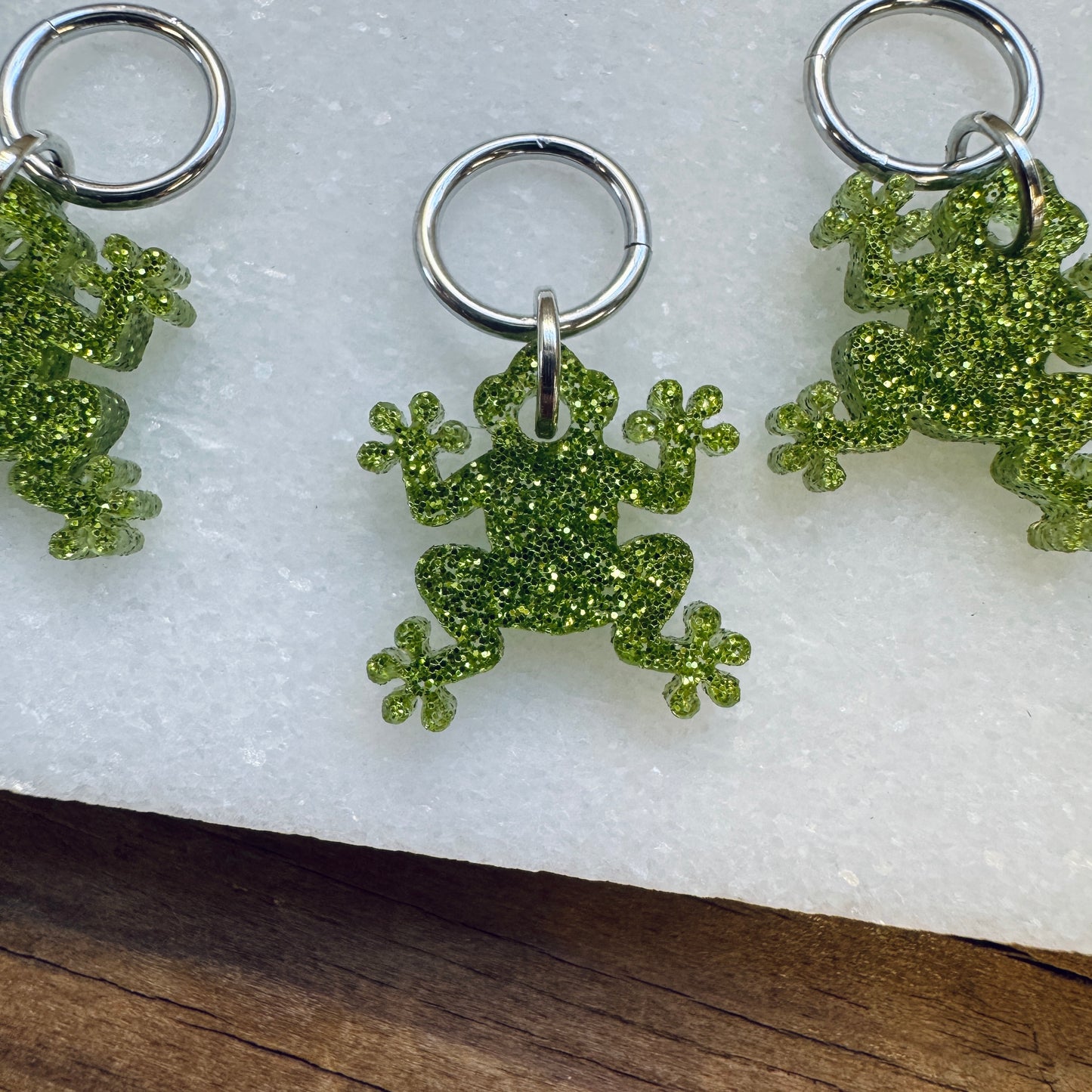 Frog Stitch Markers