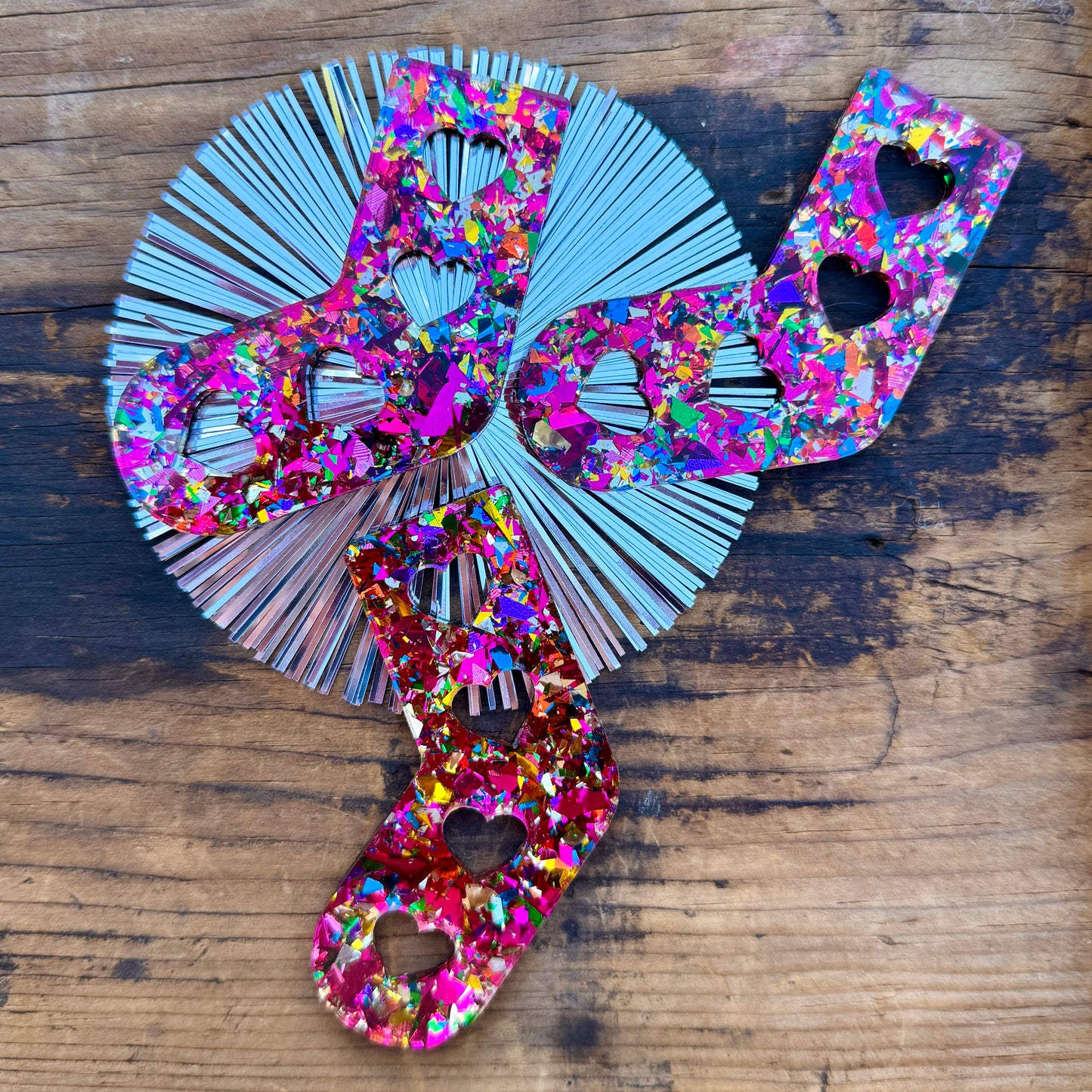 Chunky Glitter Mini Sock Blockers