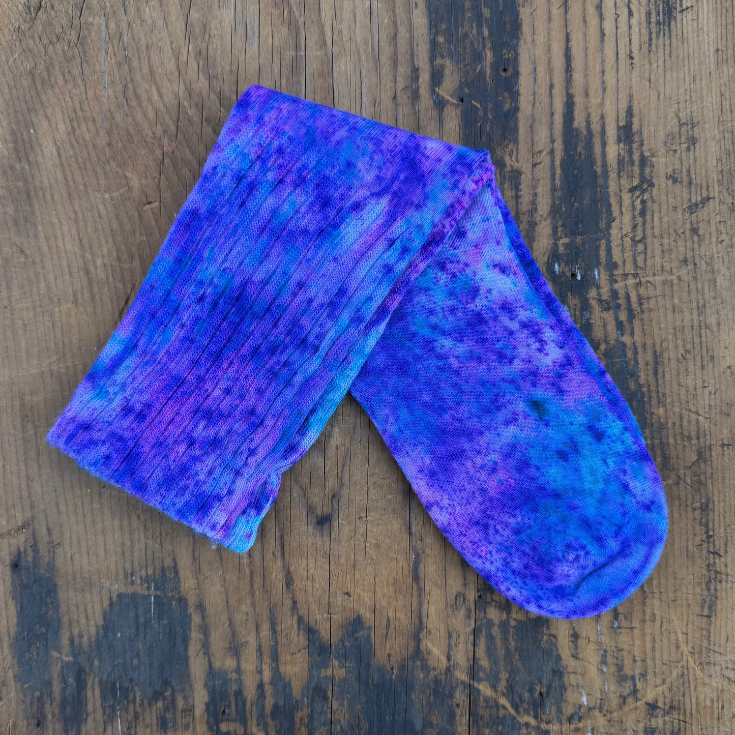 Hand Dyed Wool Socks
