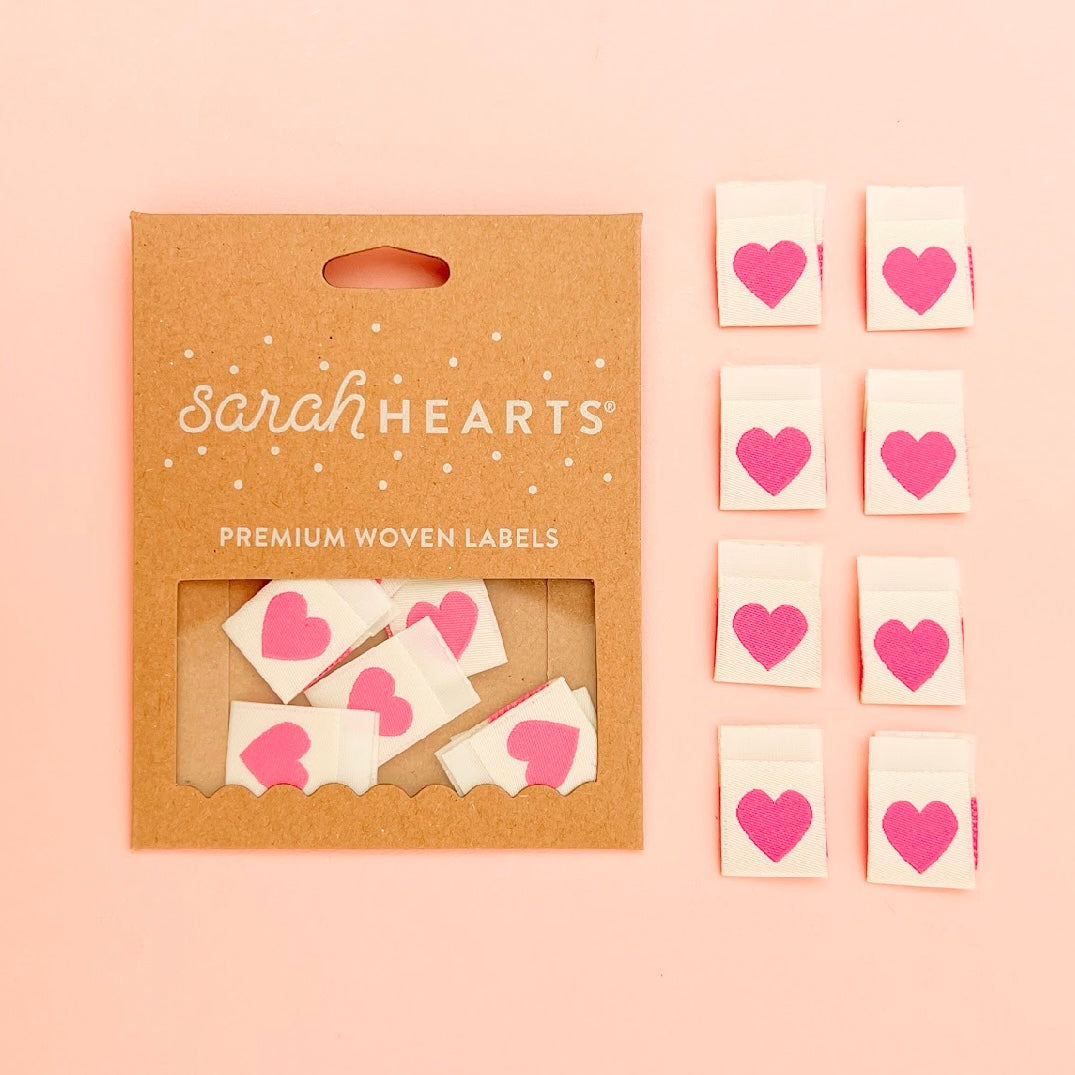 Pink Heart TAGS