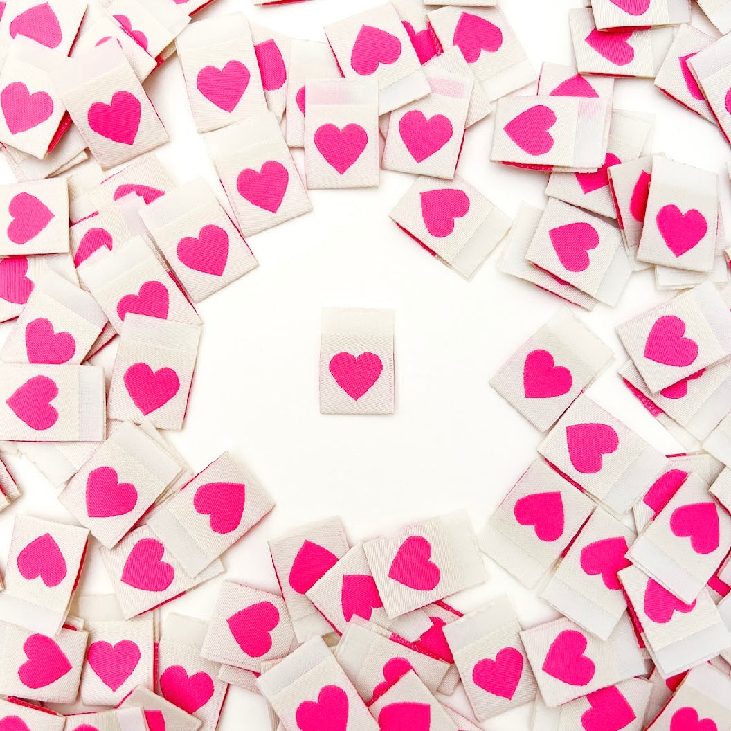 Pink Heart TAGS