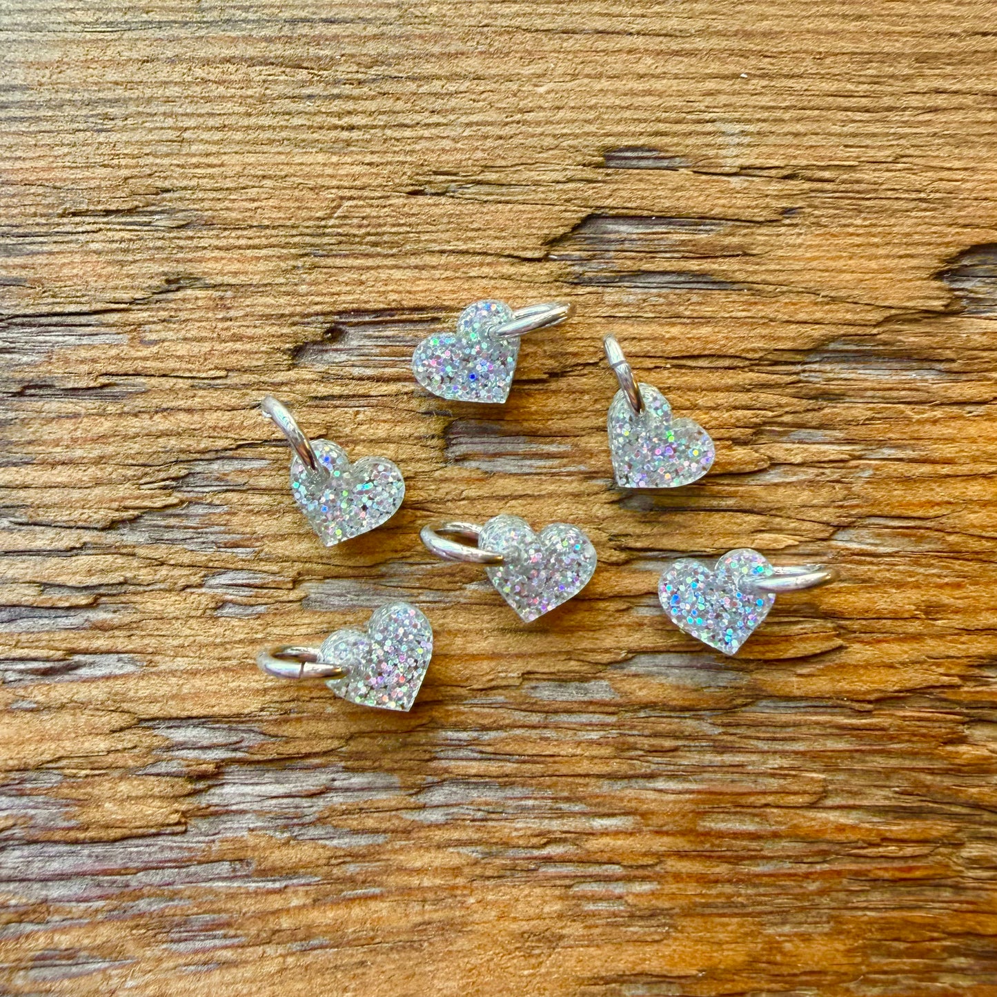 Confetti Glitter Bitty Hearts