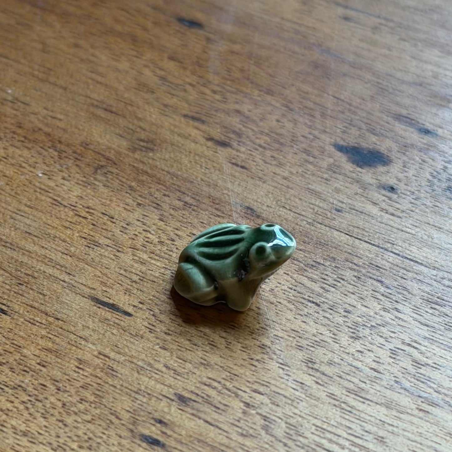Teeny Glazed Frog ★ New but Found