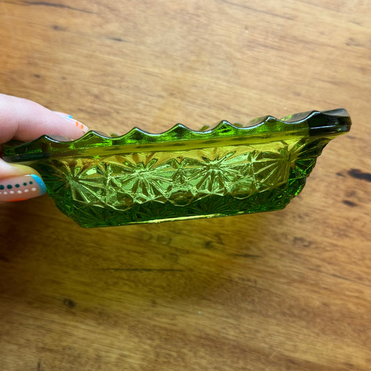 Vintage Glass Ashtray ★ Vintage