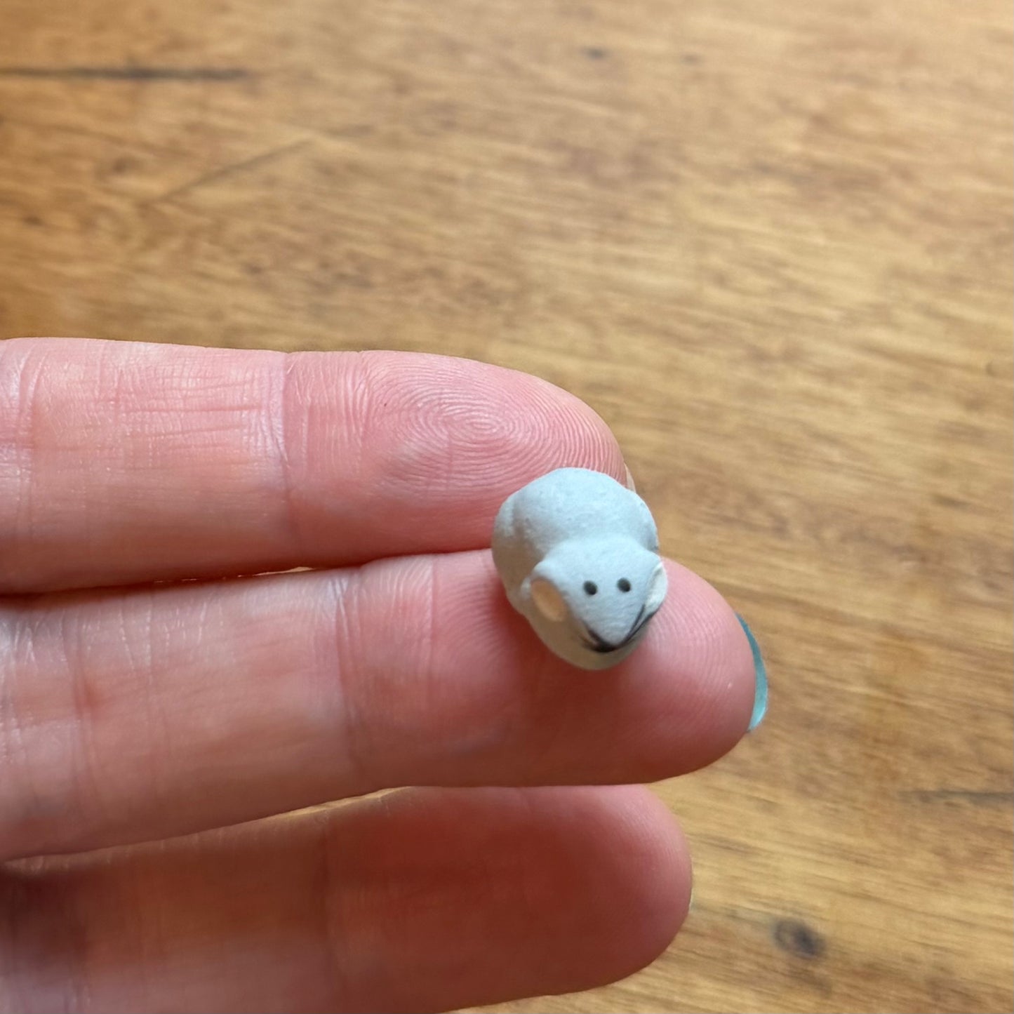 Teeny Clay Mouse ★ New but Found