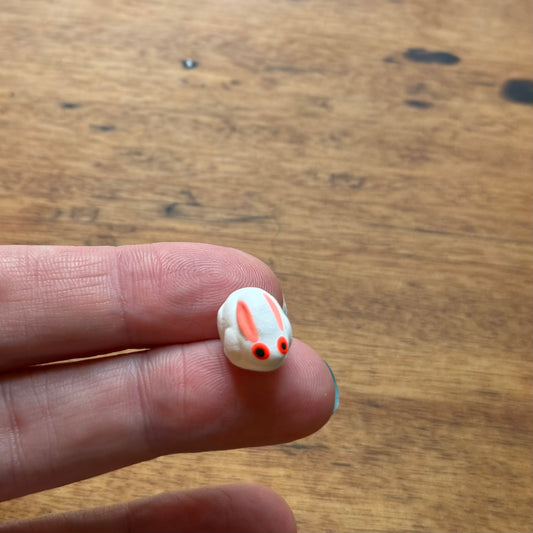 Teeny Clay Bunny ★ New but Found