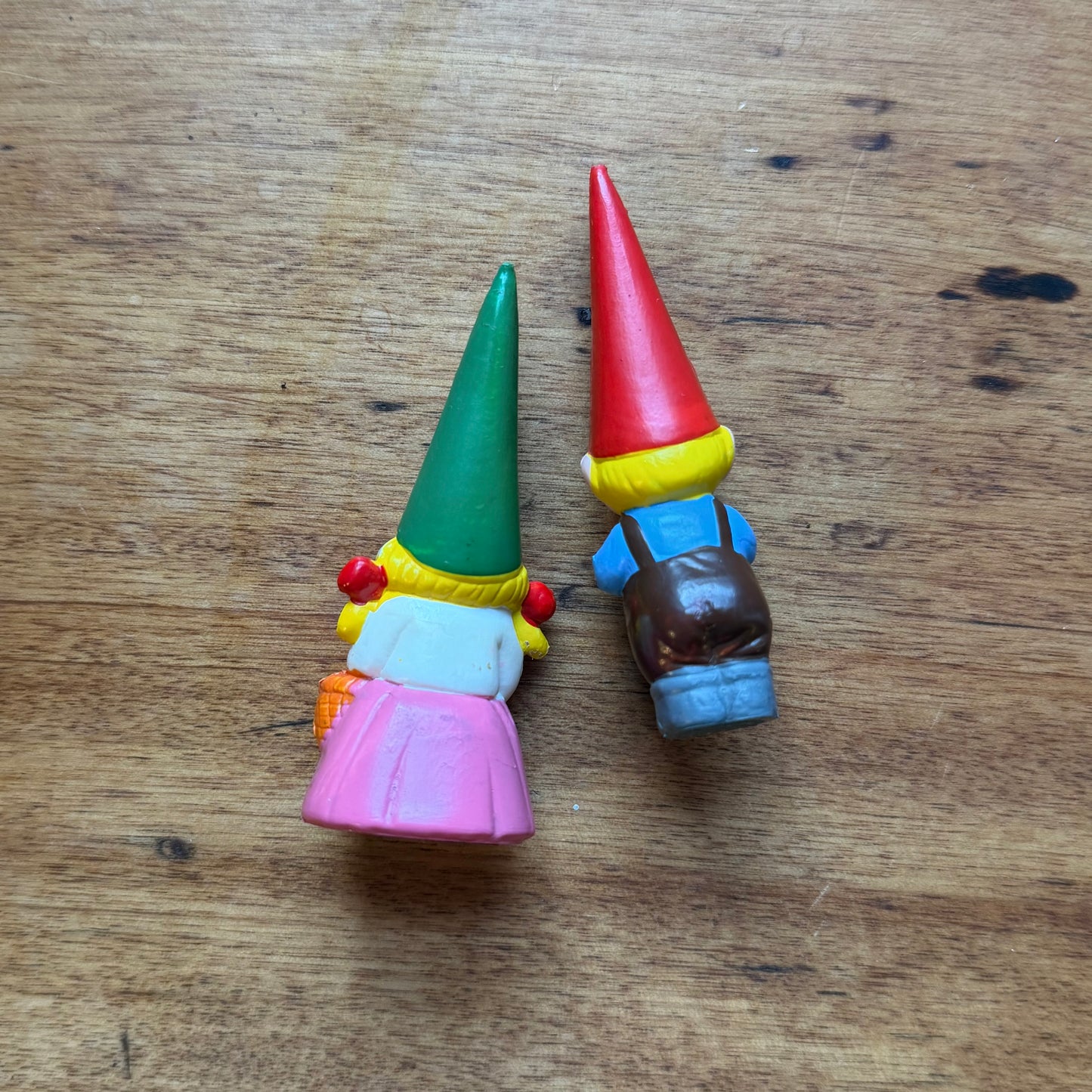 1980 David the Gnome PVC Set ★ Vintage