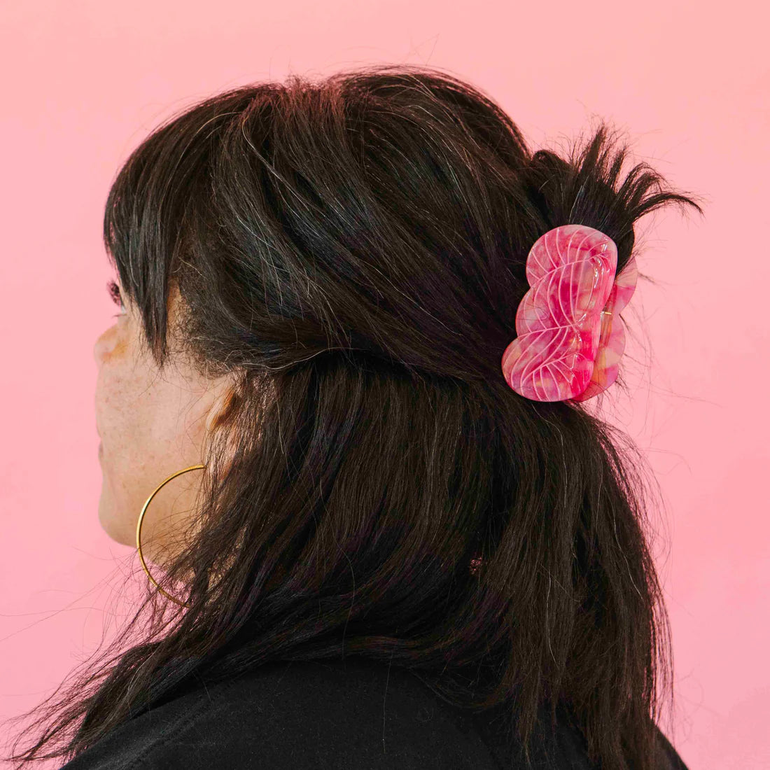 Pink Yarn Hair Clip by Sarah Hearts ♥︎ PREORDER ♥︎