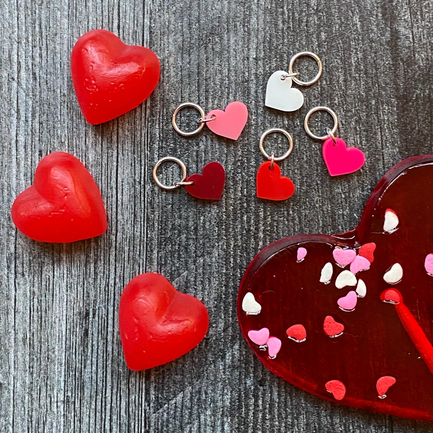 Valentine Stitch Markers