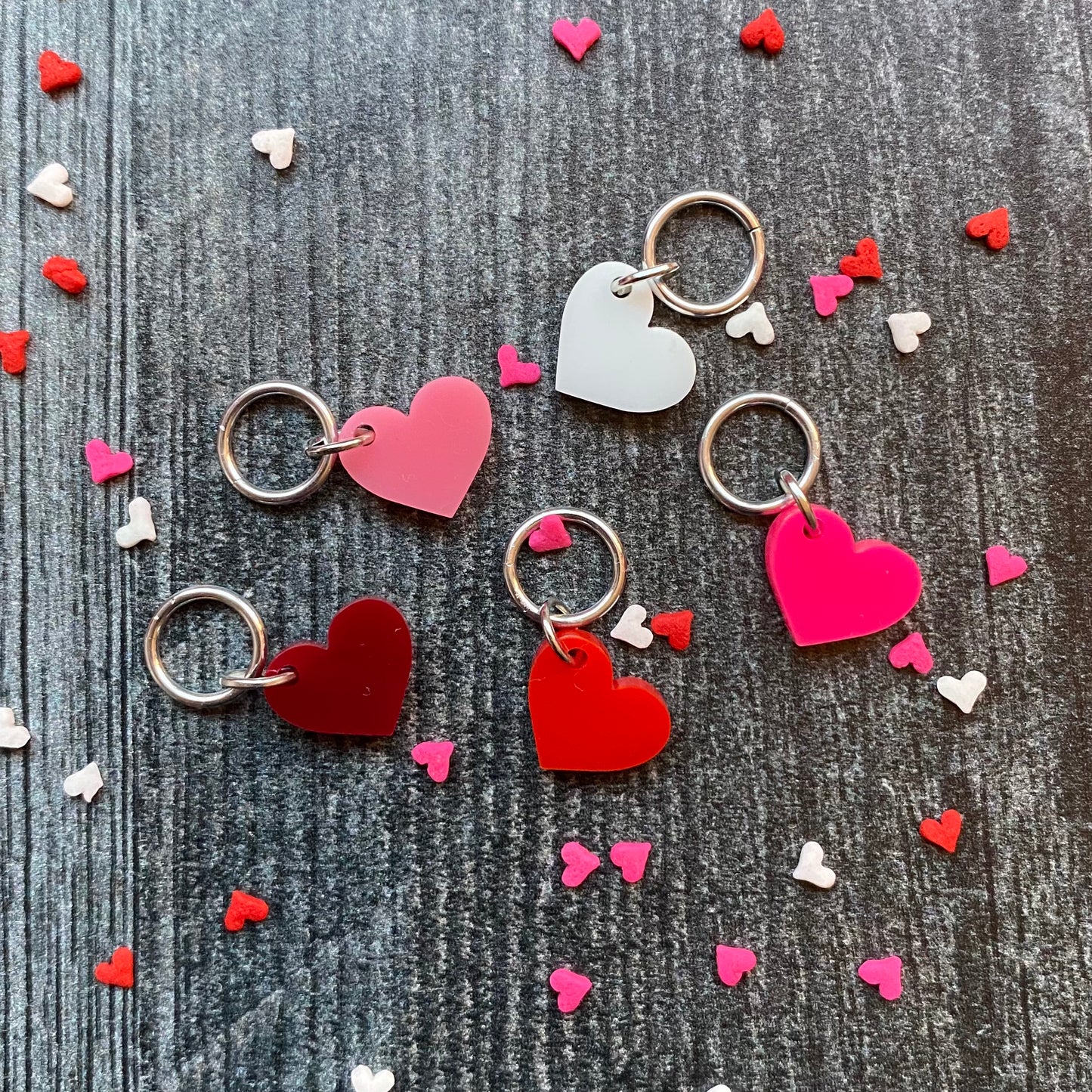 Valentine Stitch Markers